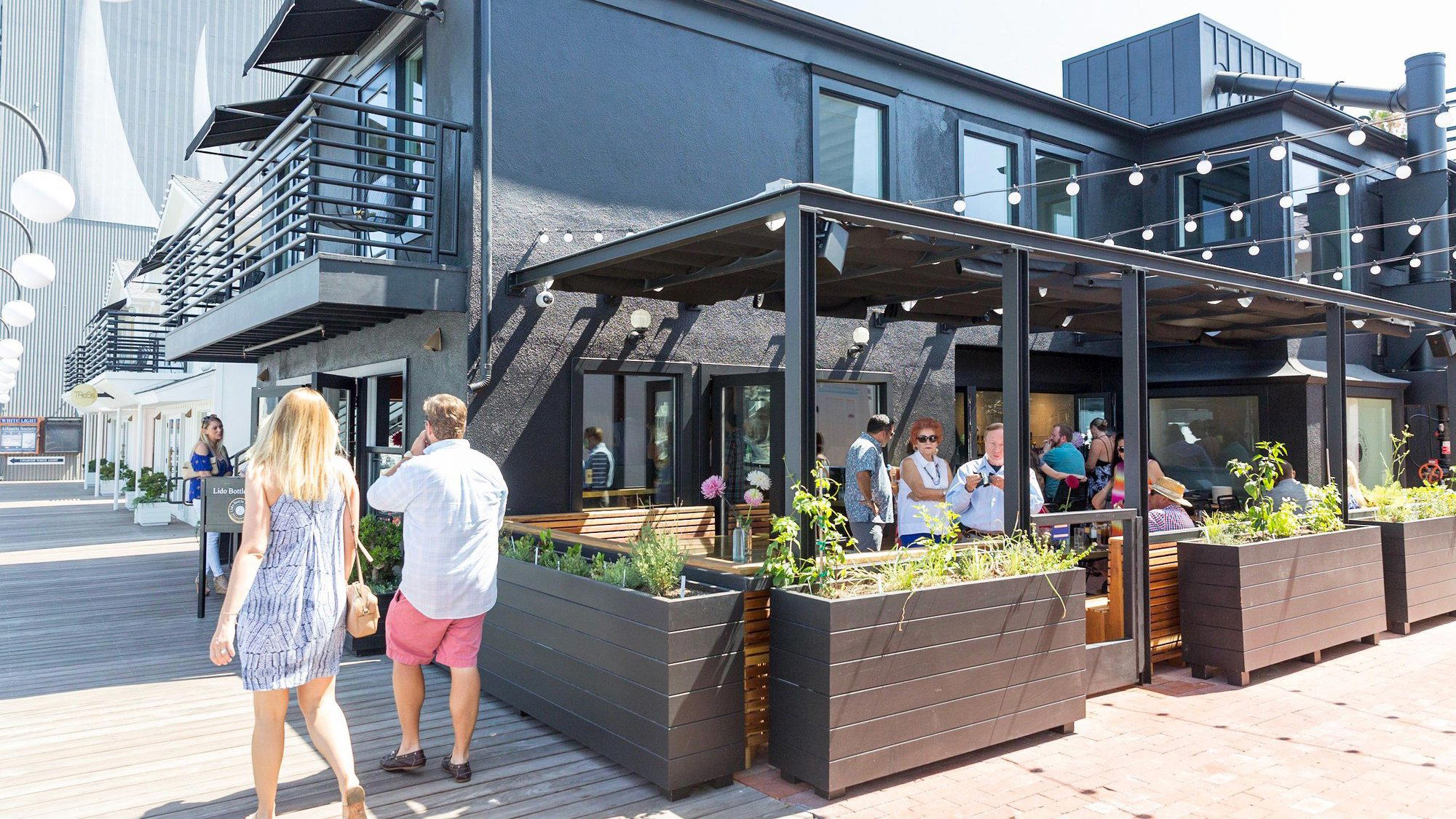 Lido Bottle Works restaurant in Newport Beach, United States