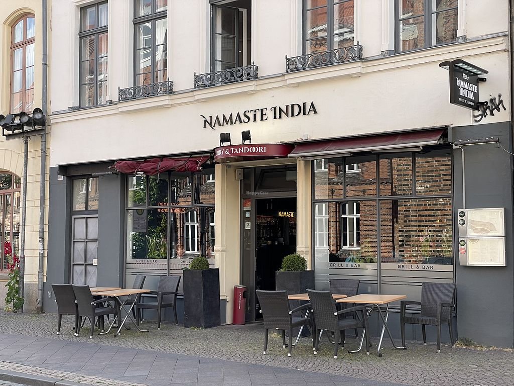 Namaste India restaurant in Lübeck