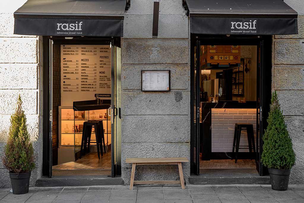 Rasif restaurant in Madrid, Spain