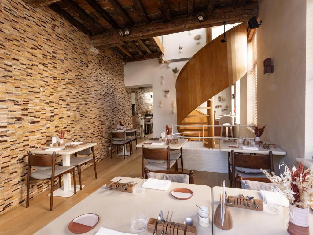 Preus restaurant in Bruges, Belgium