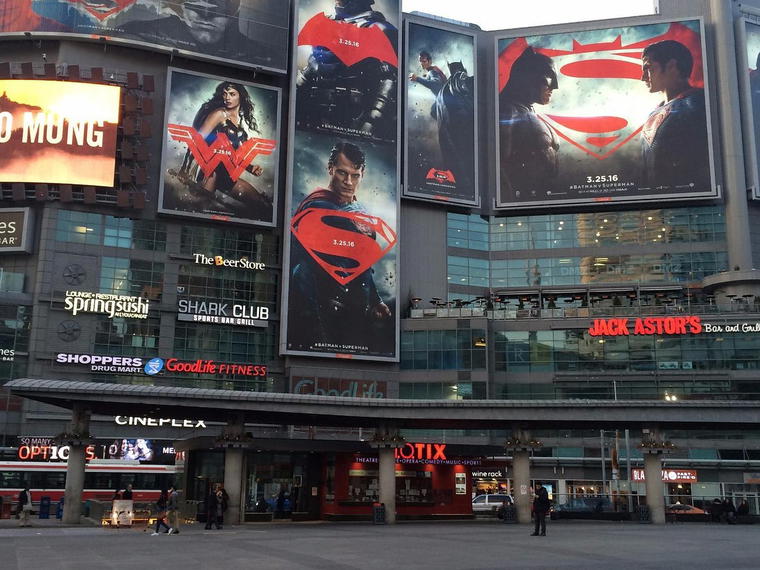 Cineplex Cinemas Yonge-Eglinton and VIP, Toronto, Canada