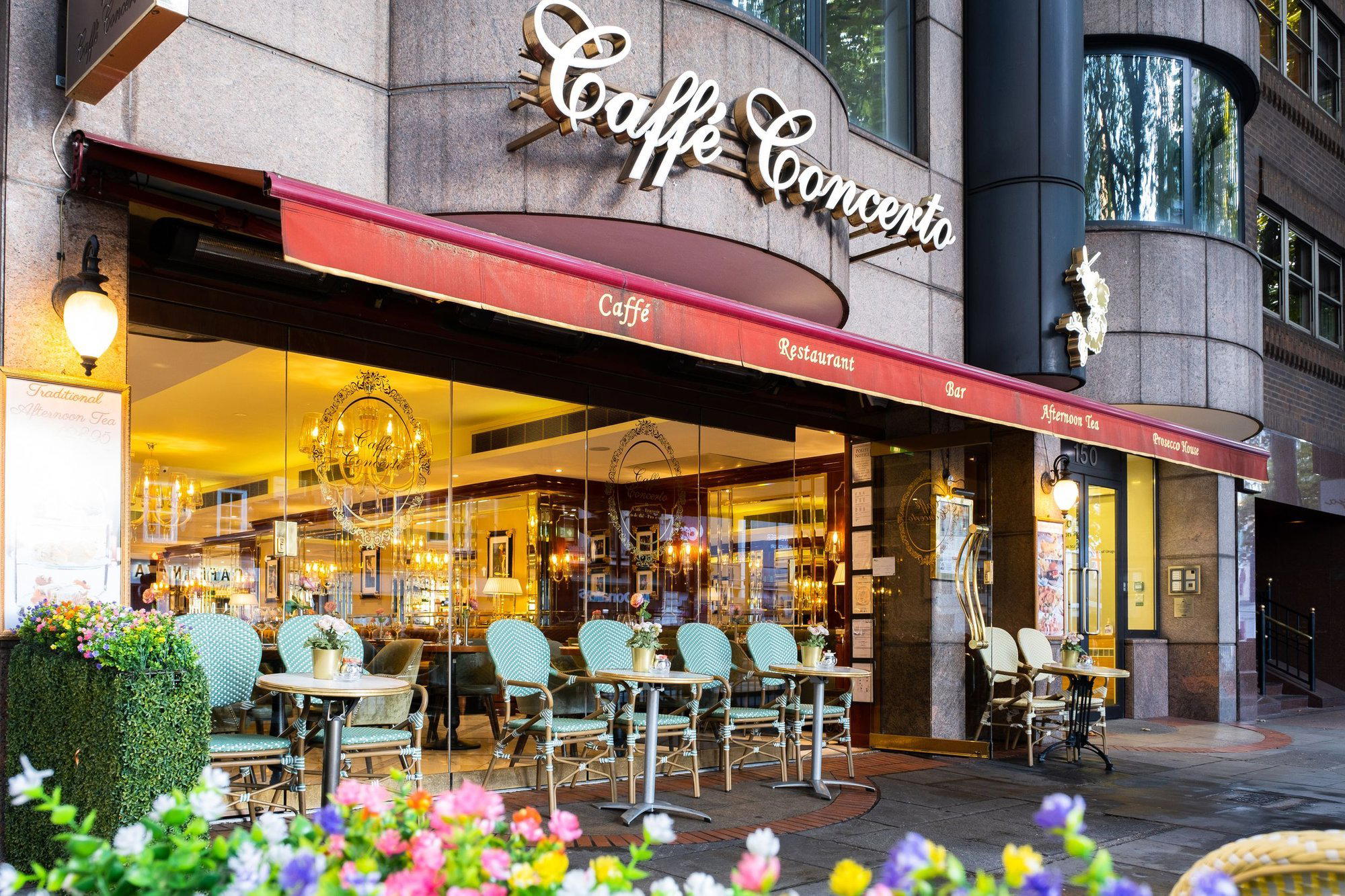 Caffè Concerto Knightsbridge restaurant in London, United Kingdom