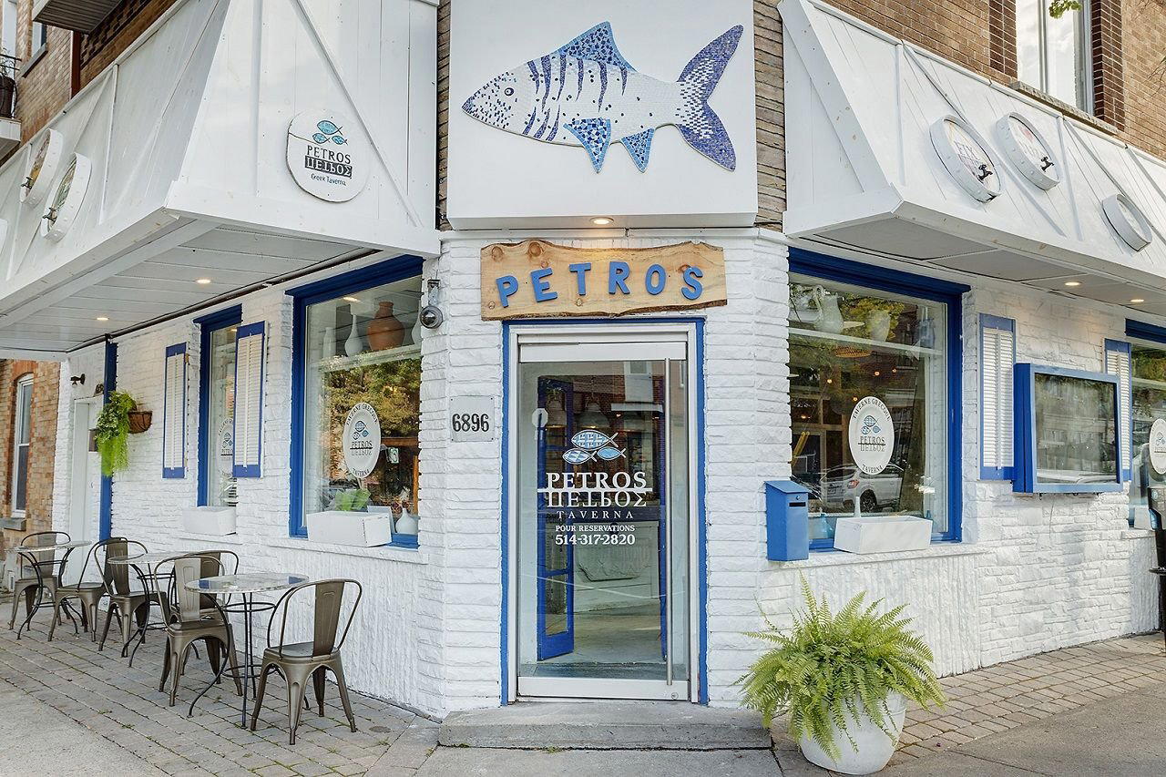 Petros Little Italy restaurant in Montréal, Canada