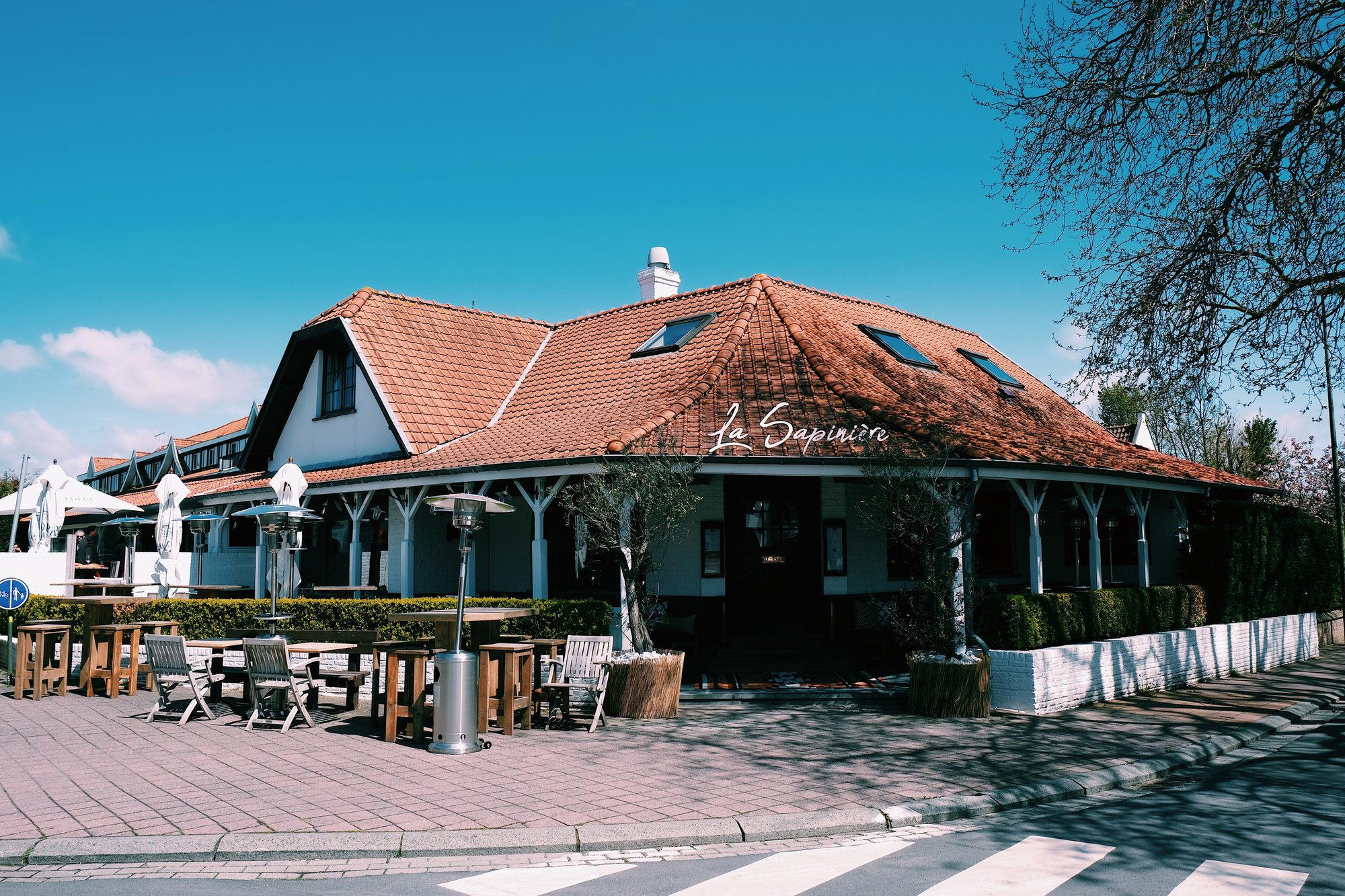 La Sapinière restaurant in Knokke Heist, Belgium