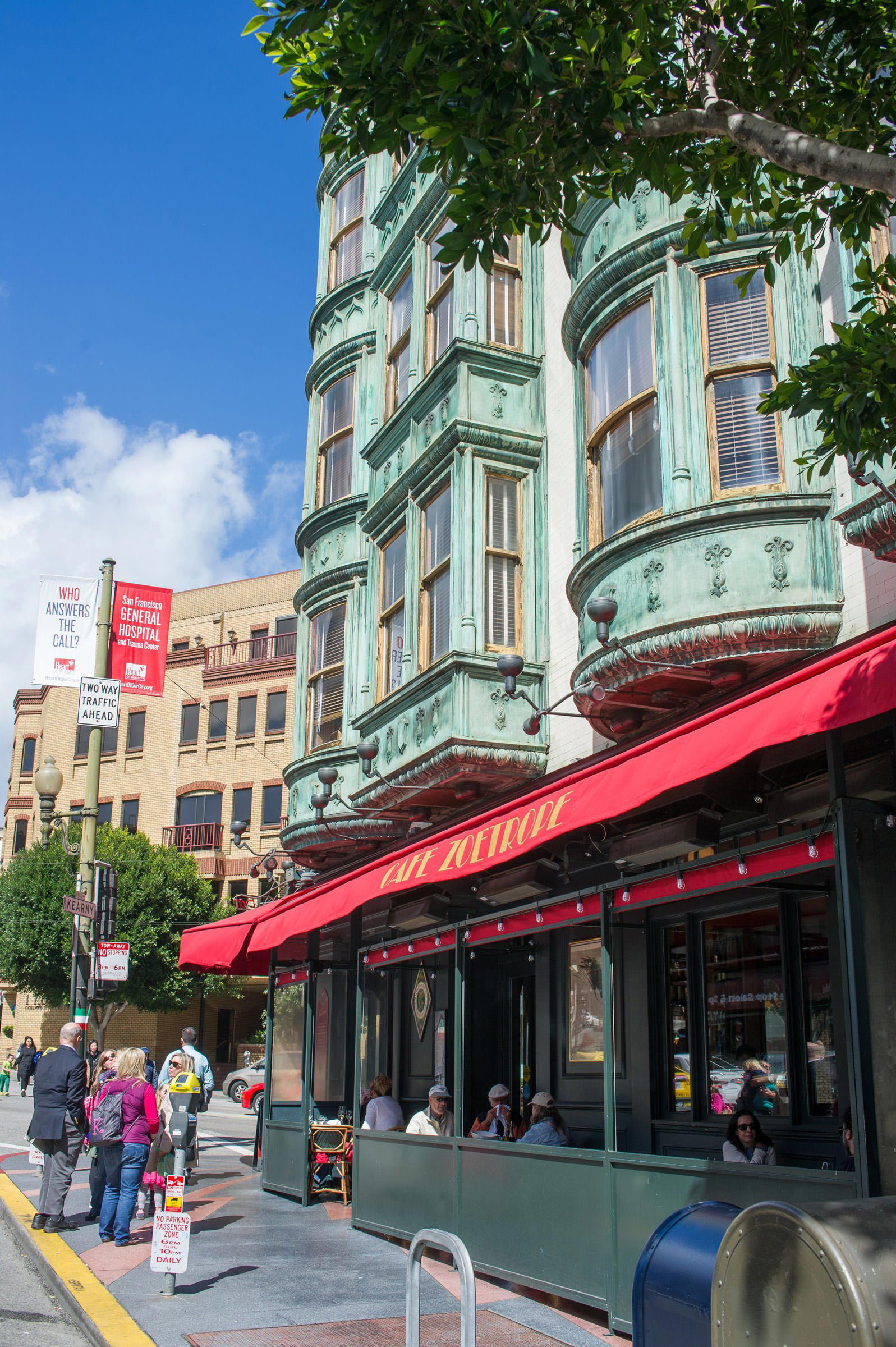 Cafe Zoetrope restaurant in San Francisco, United States