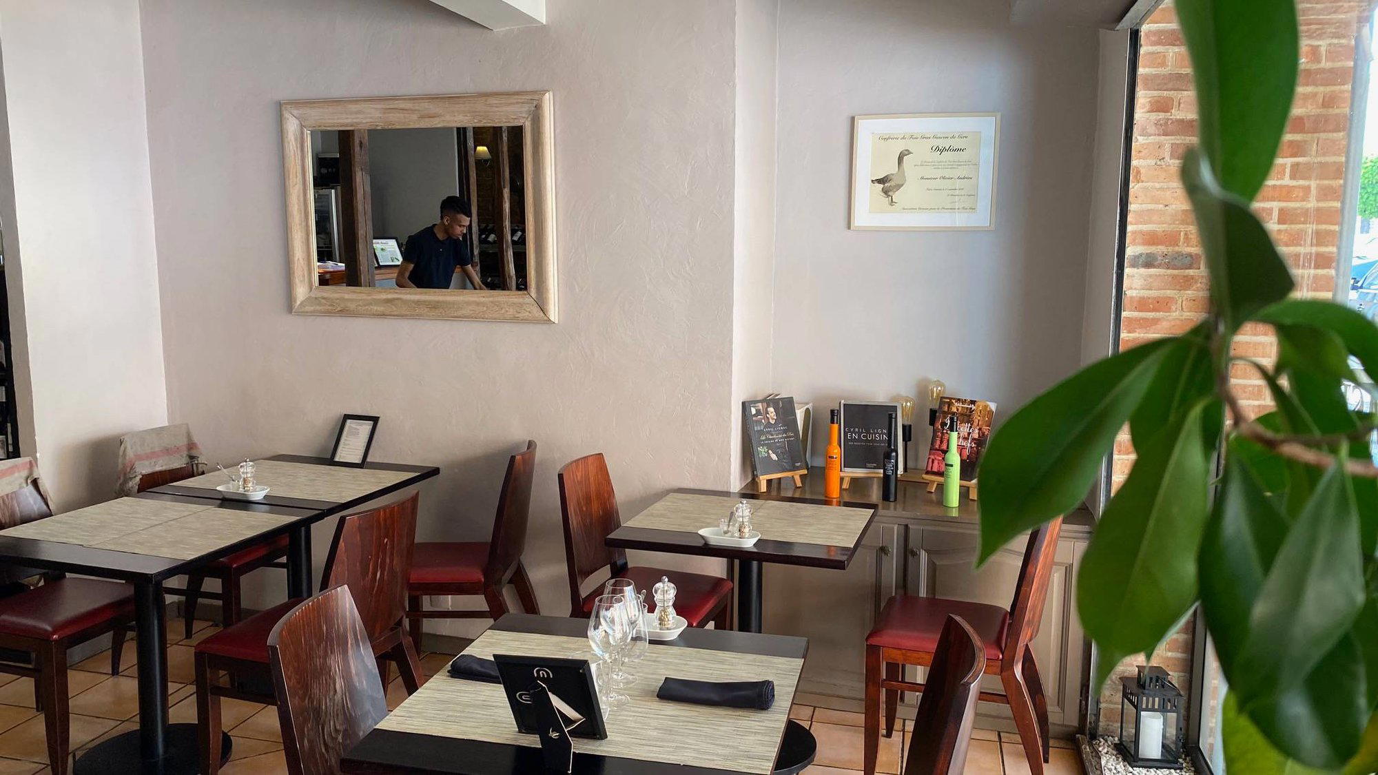 La Table D'Olivier restaurant in Samatan, France