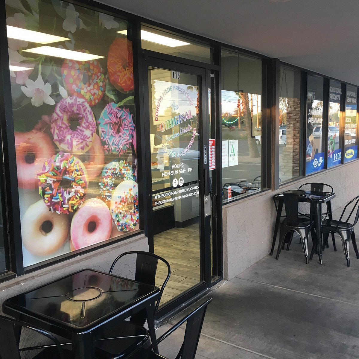 The Original Rainbow Donuts restaurant in Phoenix, United States