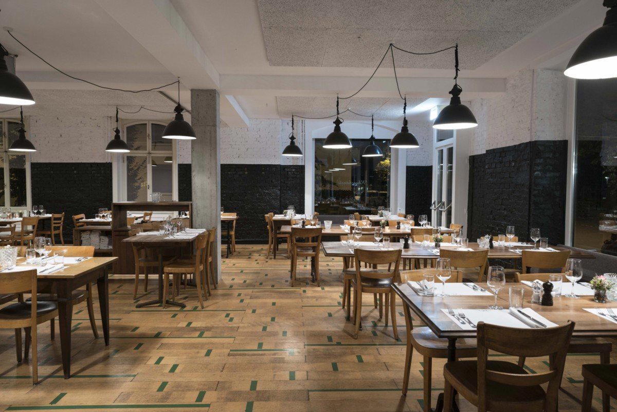 Rhyschänzli restaurant in Basel, Switzerland