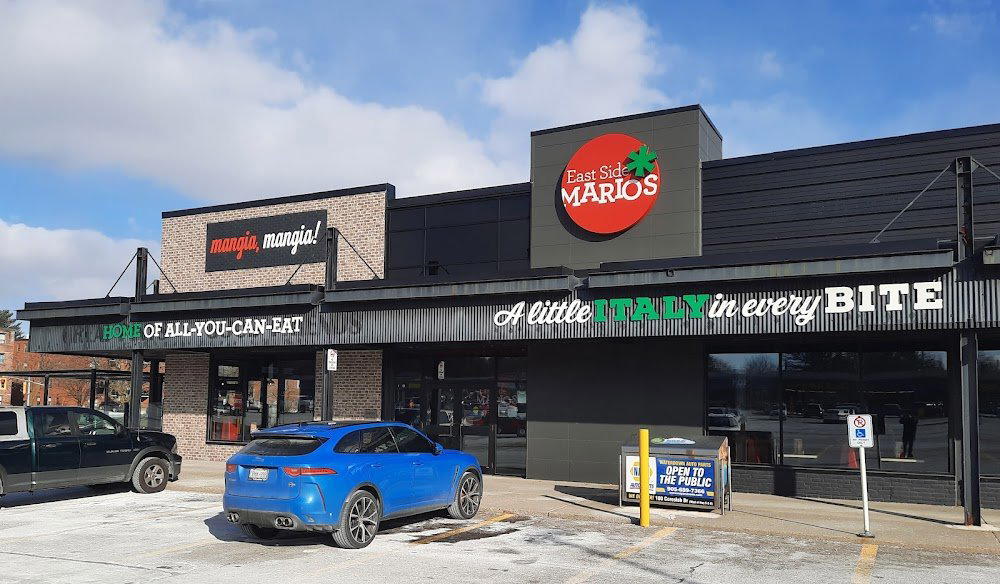 East Side Mario's restaurant in Hamilton, Canada