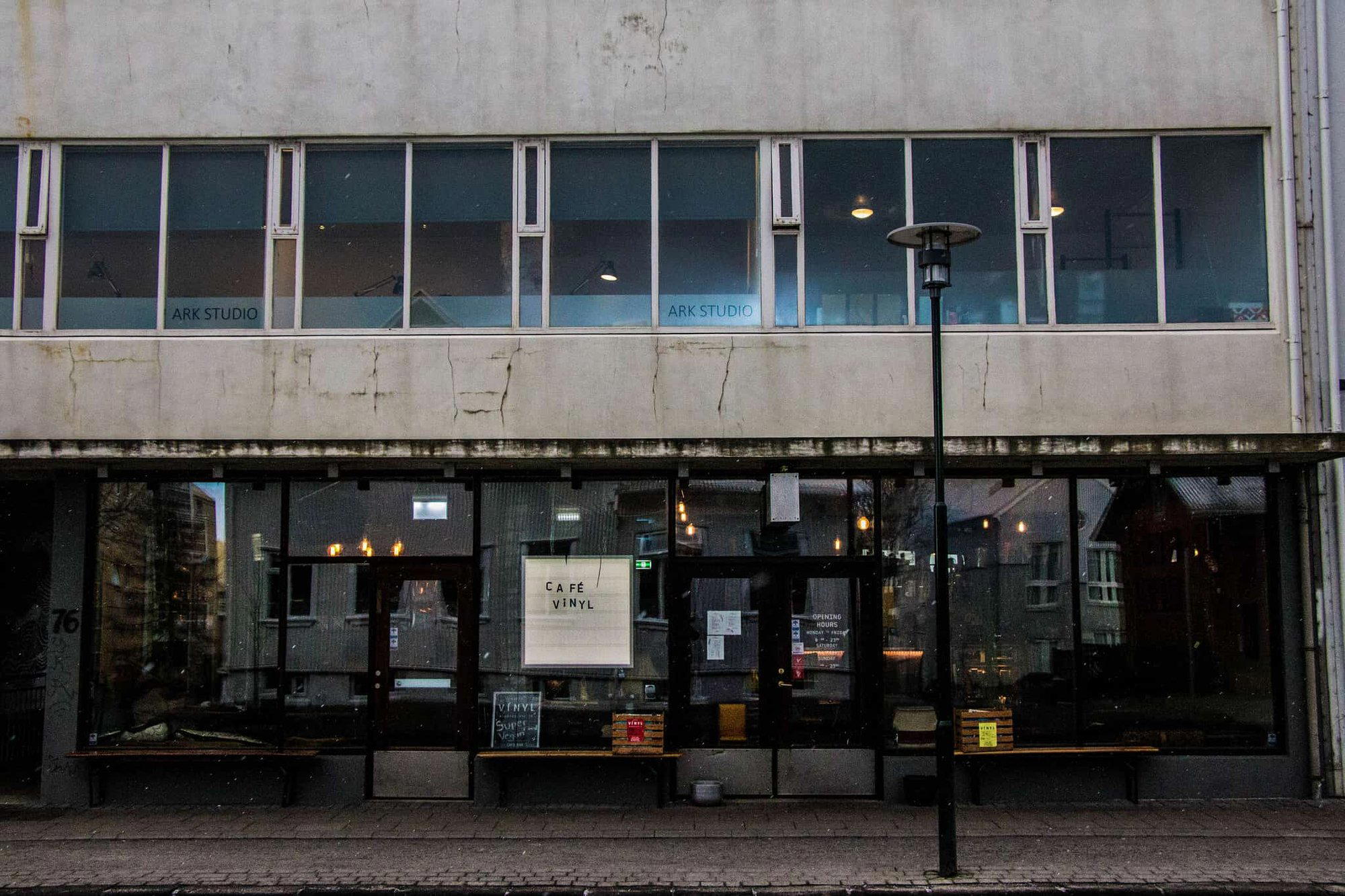 Vínyl Bistro restaurant in Reykjavík, Iceland