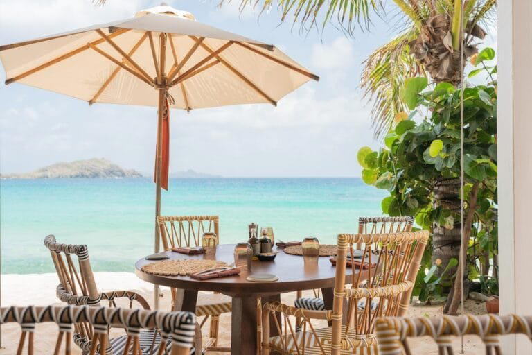 La Cabane restaurant in St. Barts, St Barts