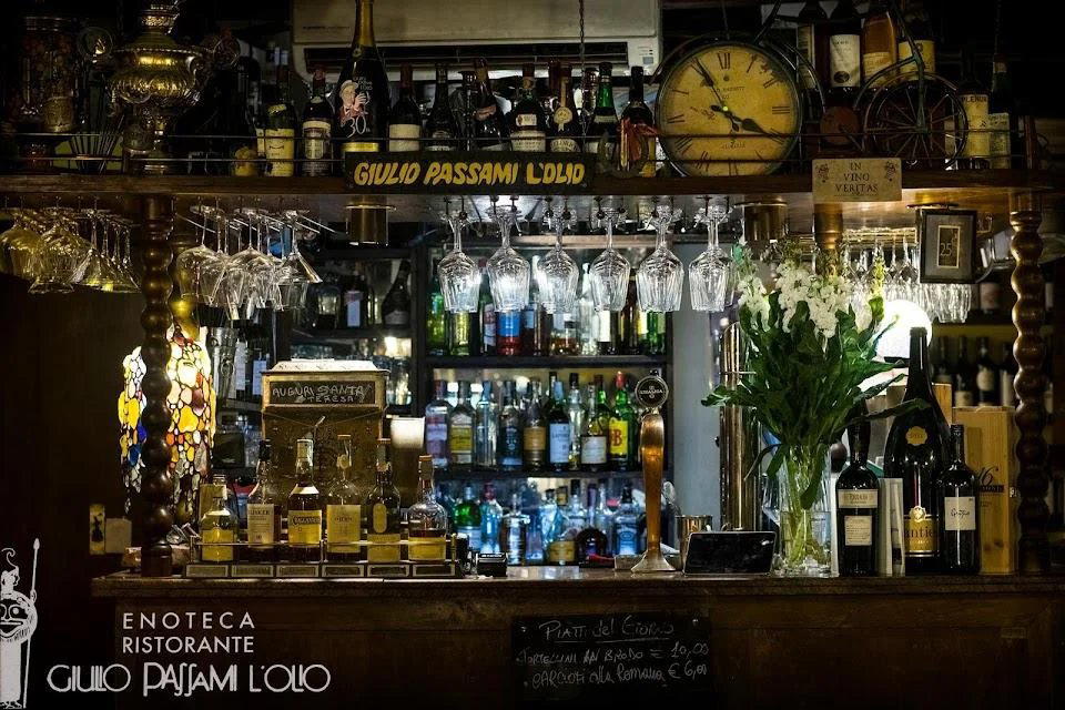 Giulio Passami L'olio restaurant in Rome, Italy
