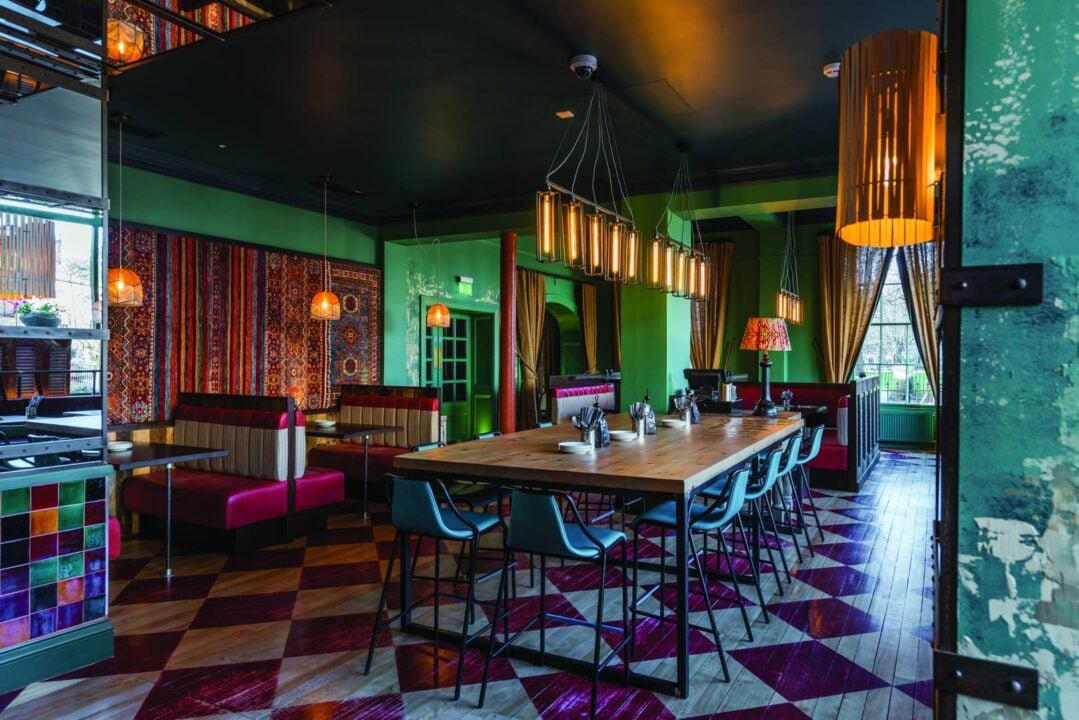 Baba restaurant in Edinburgh, United Kingdom
