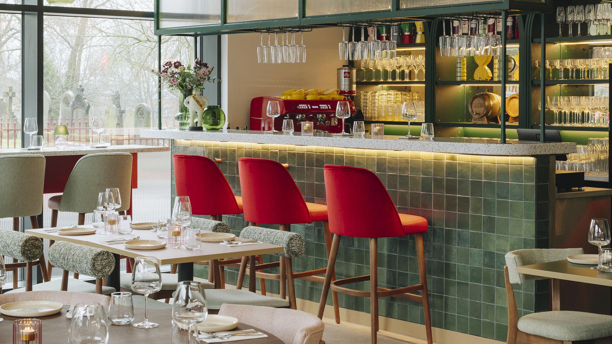 Ilia restaurant in London, United Kingdom