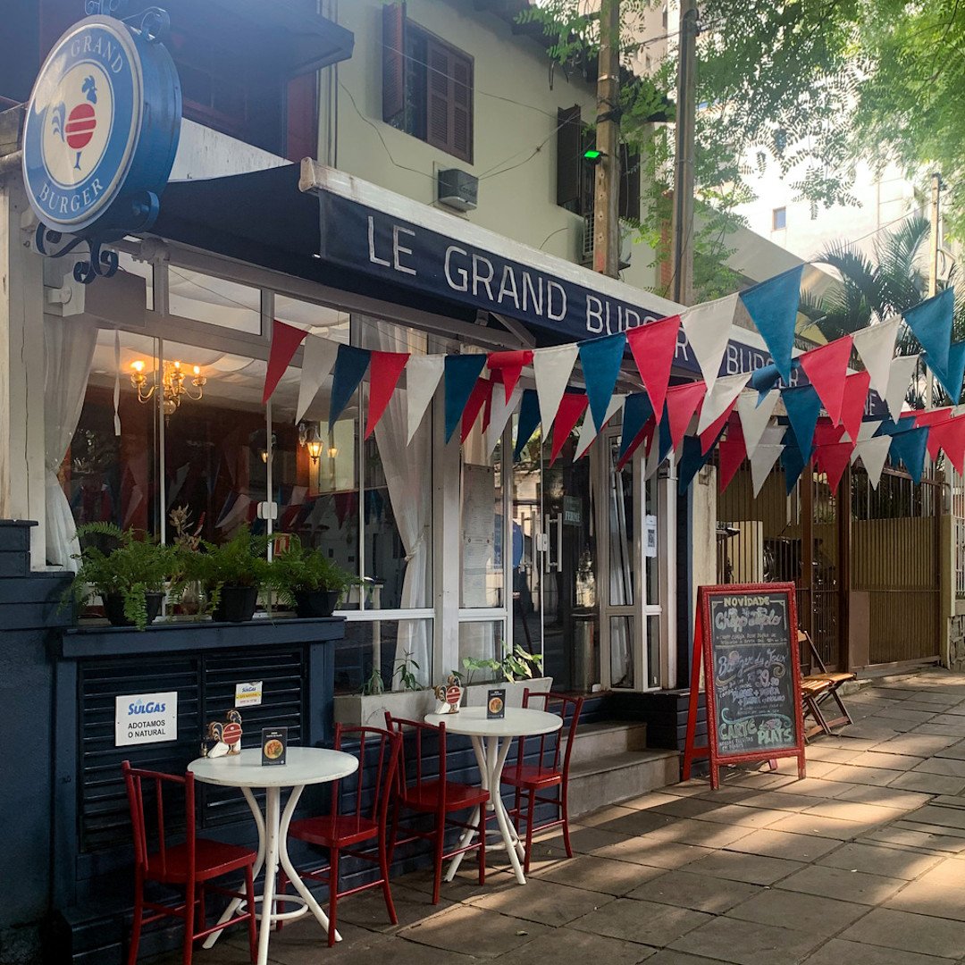Le Grand Burger restaurant in Porto Alegre, Brazil