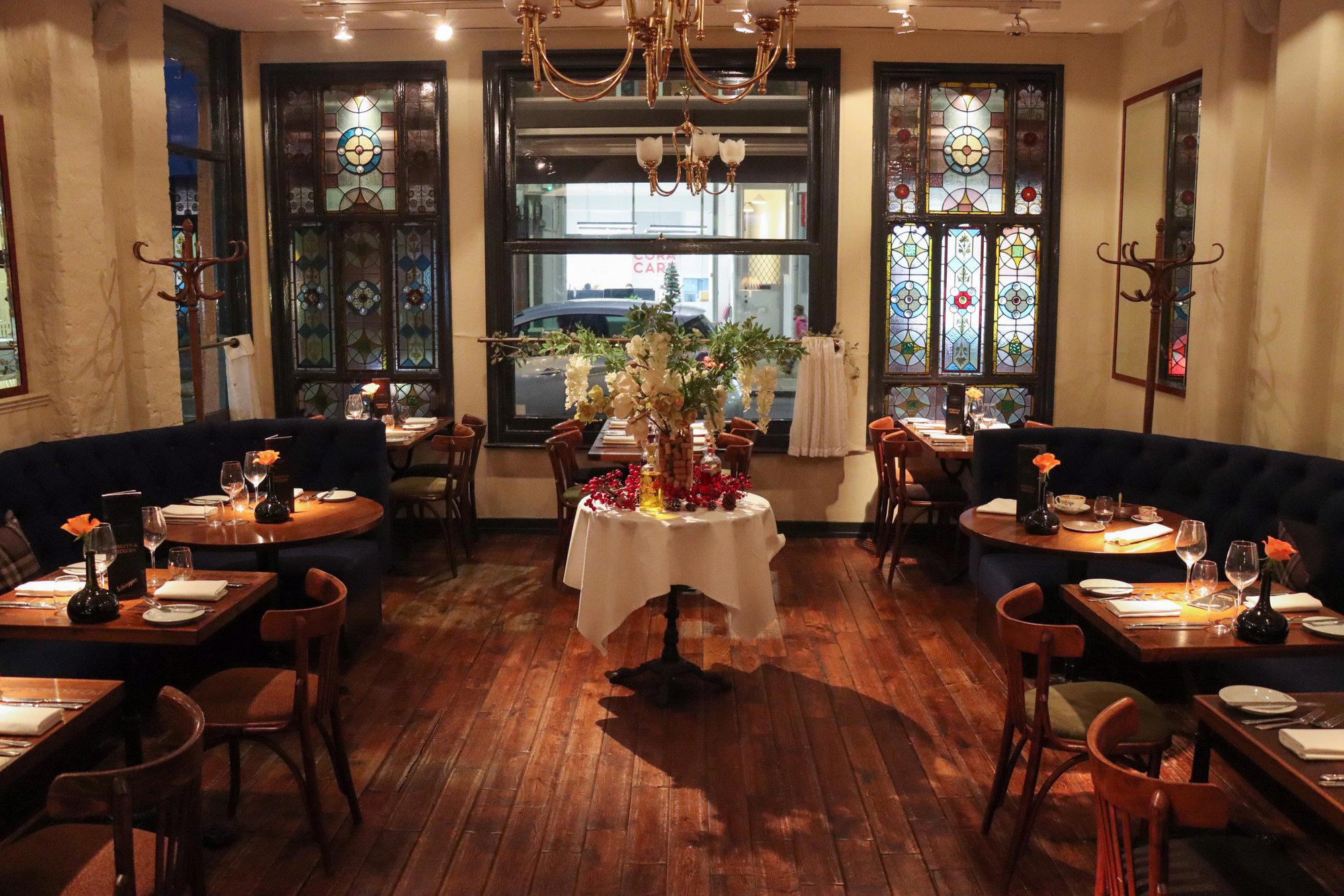 Le Salon Prive restaurant in London, United Kingdom