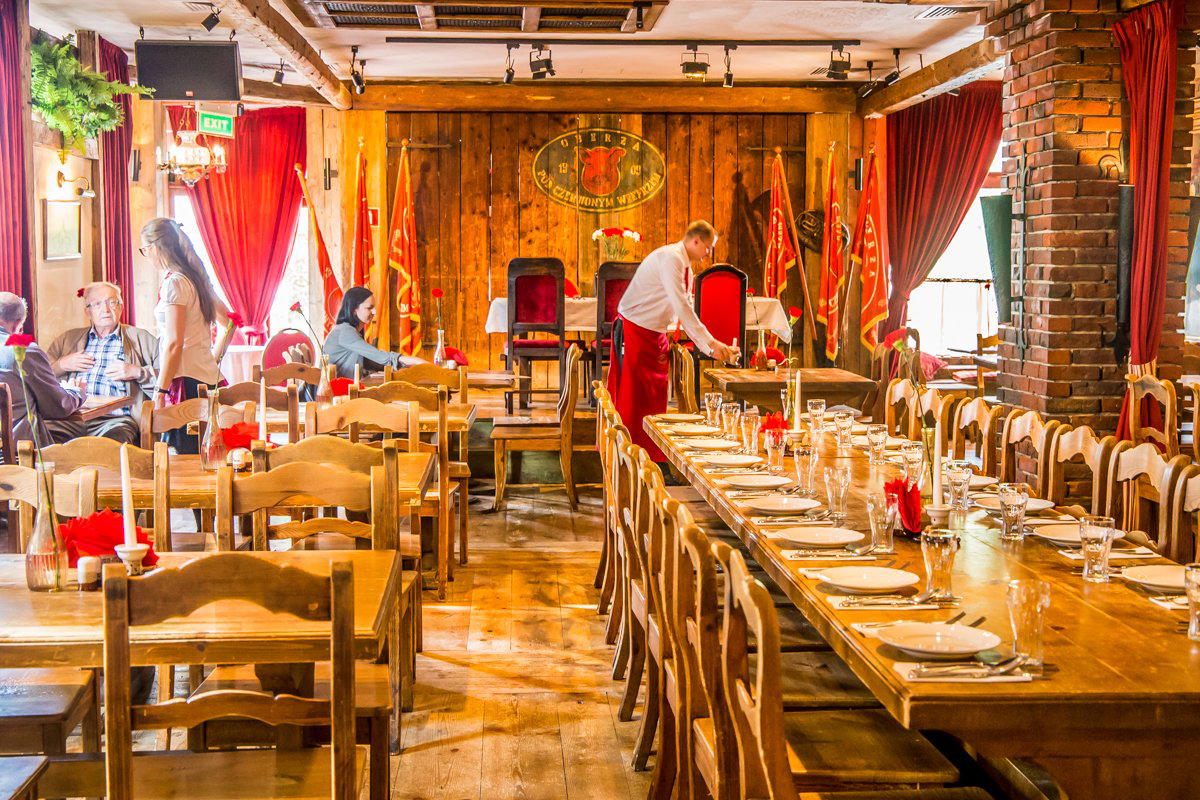 Oberża pod Czerwonym Wieprzem restaurant in Warsaw, Poland