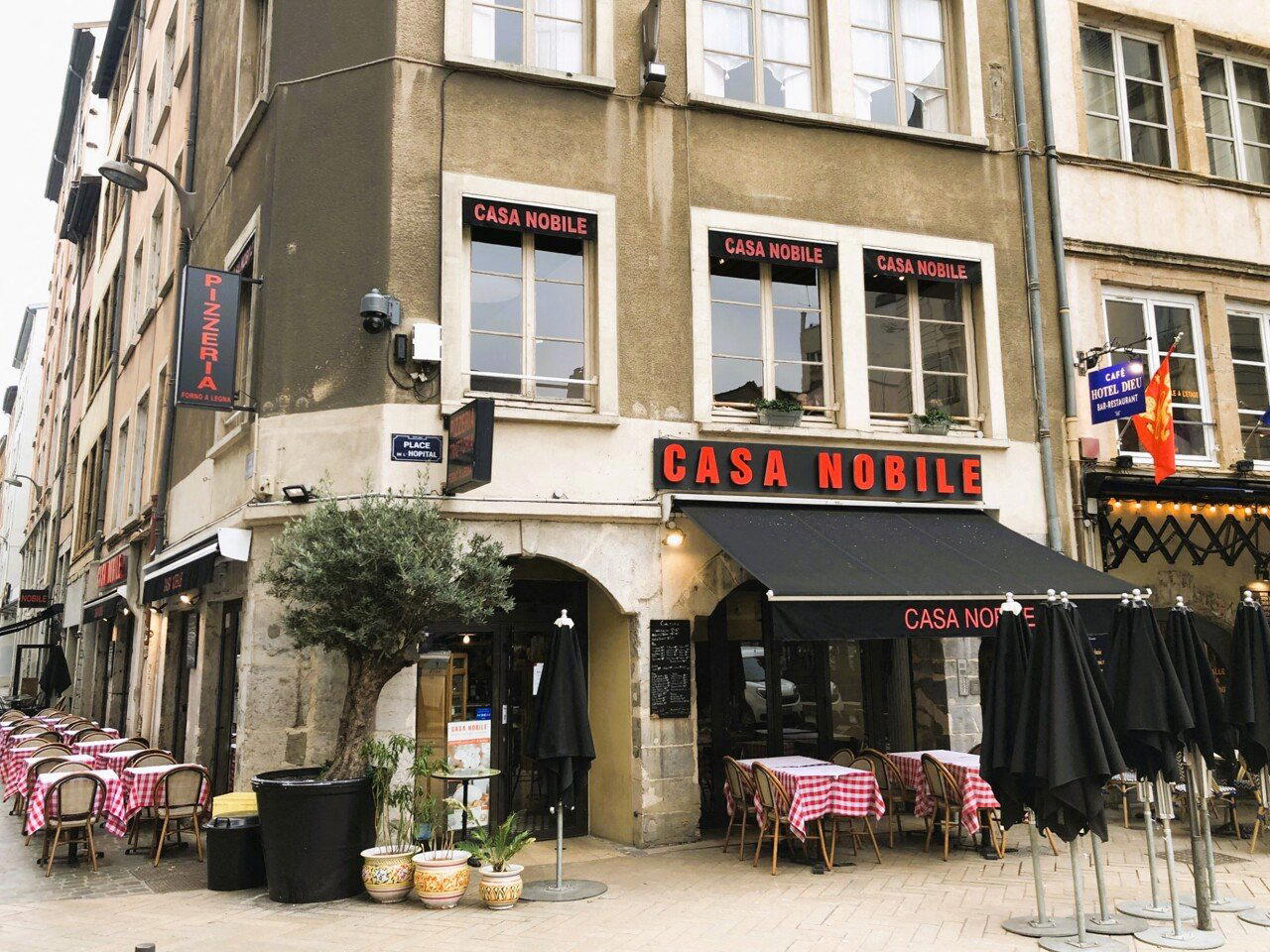 Casa Nobile restaurant in Lyon, France