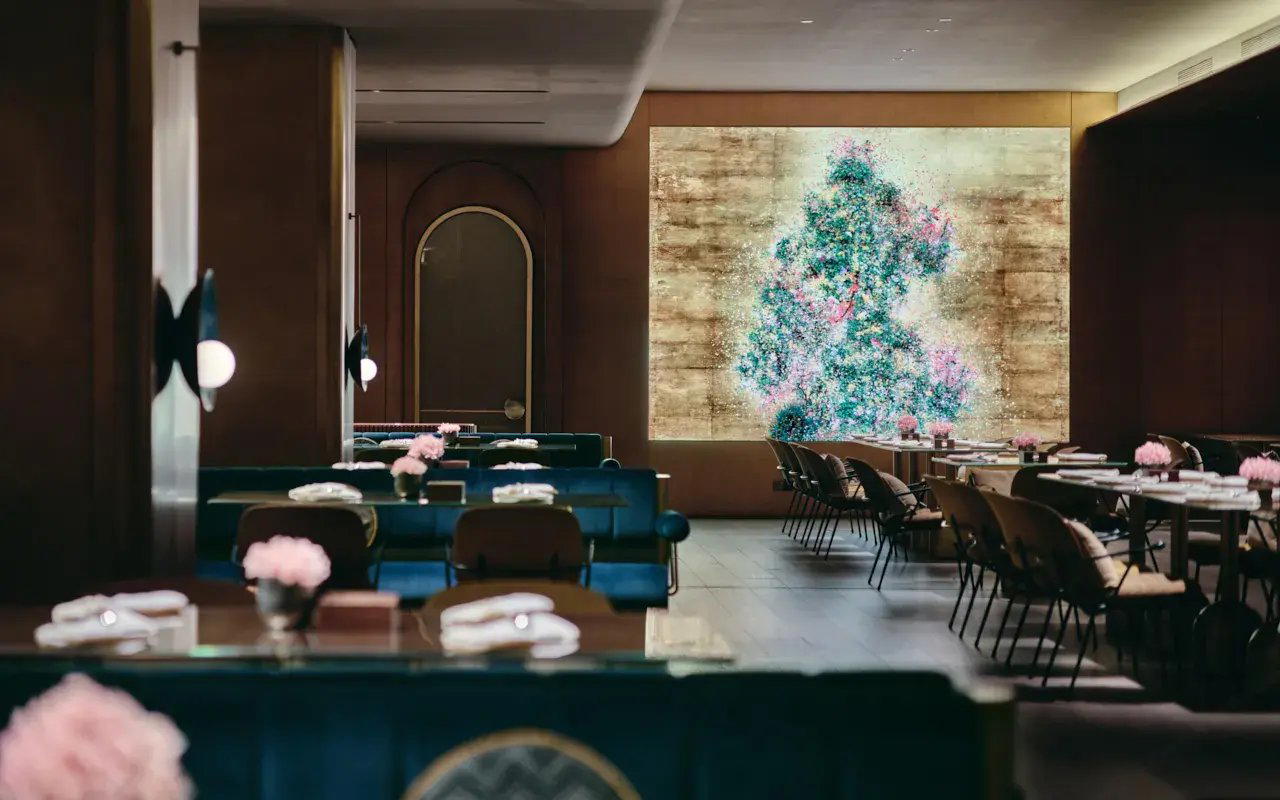 Blossoms restaurant in Shanghai, China