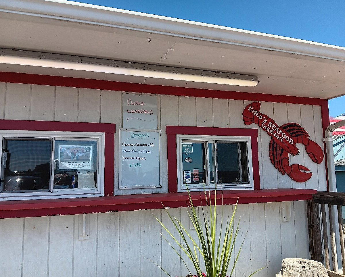 Erica's Seafood restaurant in Harpswell