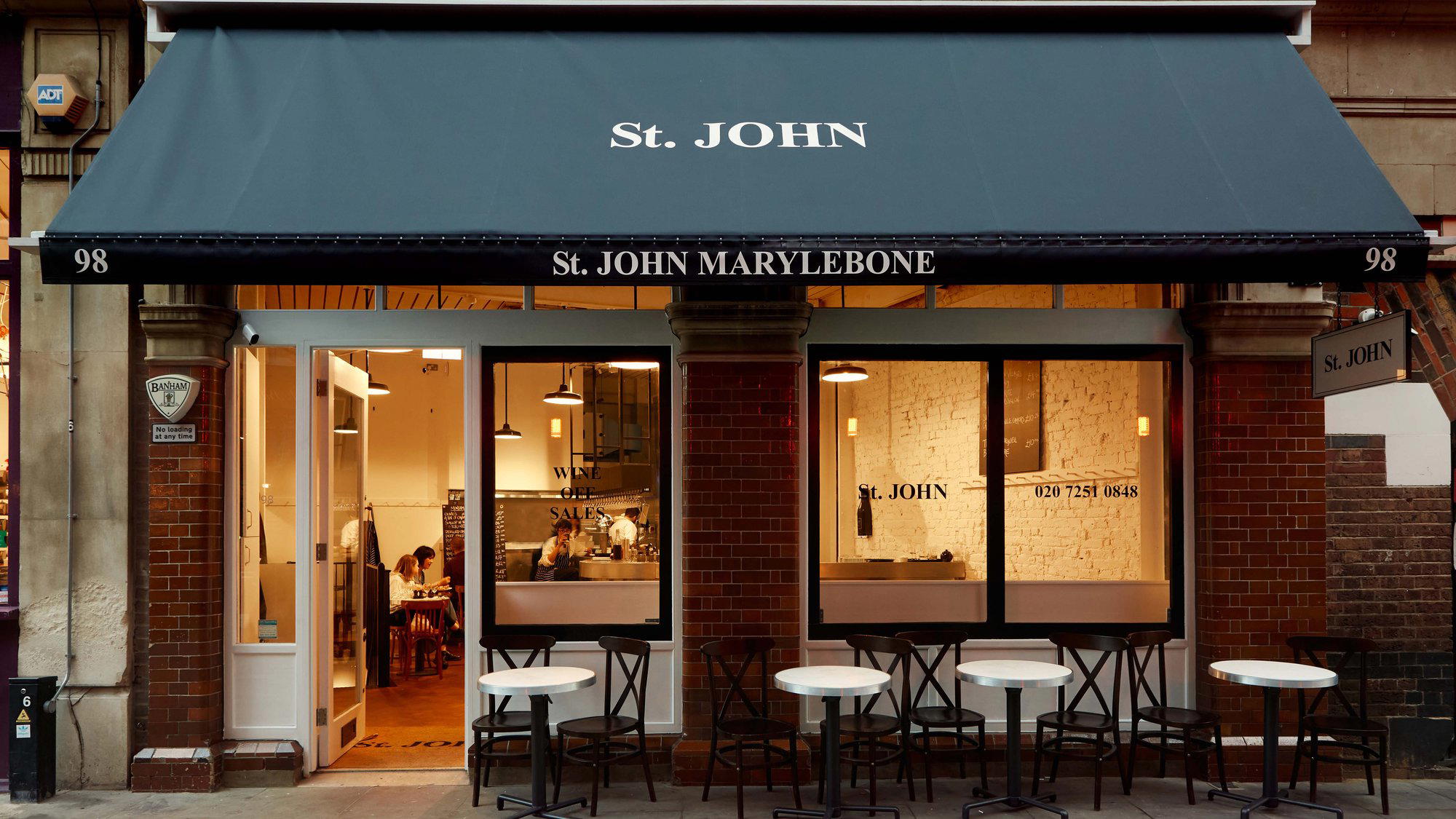 St John. Marylebone restaurant in London, United Kingdom
