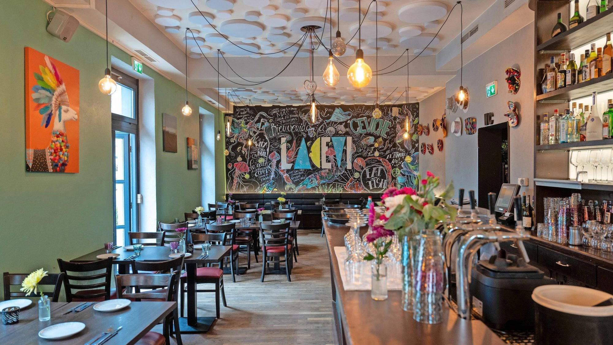 La Cevi restaurant in Frankfurt, Germany