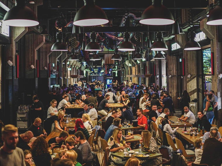 MONTOWNIA FOOD HALL, Gdańsk, Poland