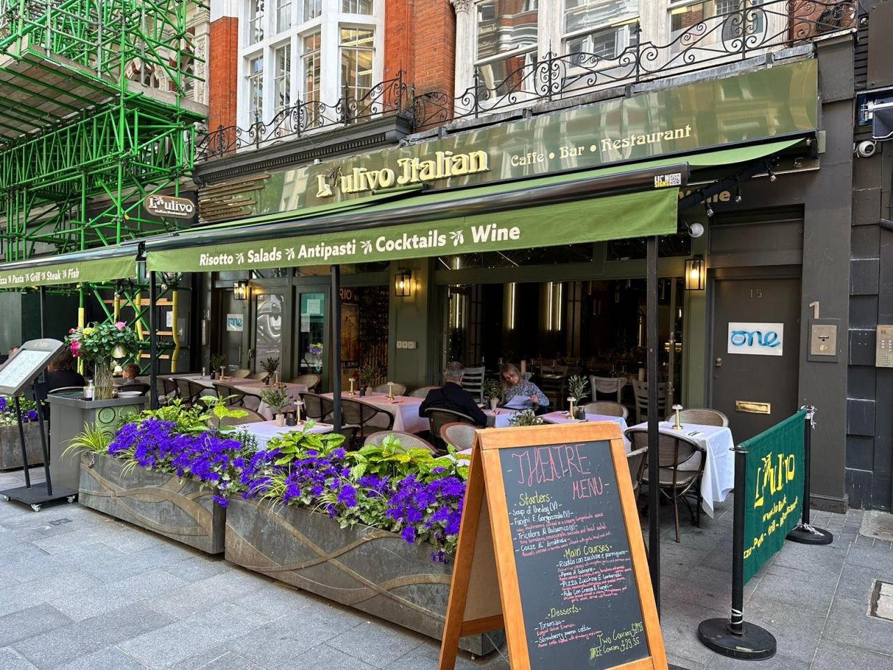 L'ulivo Leicester Square restaurant in London, United Kingdom