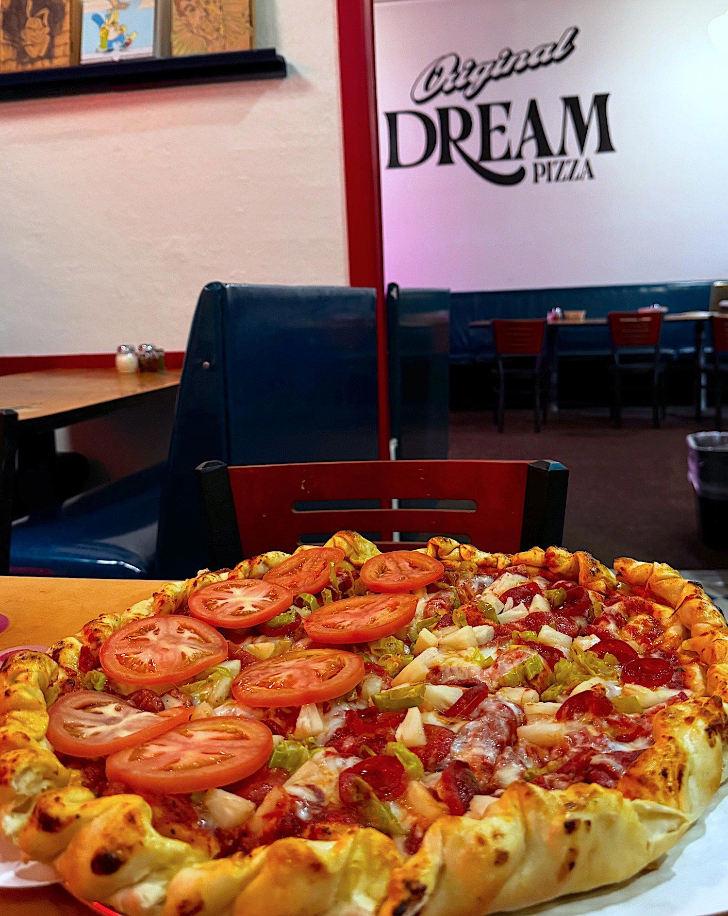 Original Dream Pizza restaurant in Portland, United States