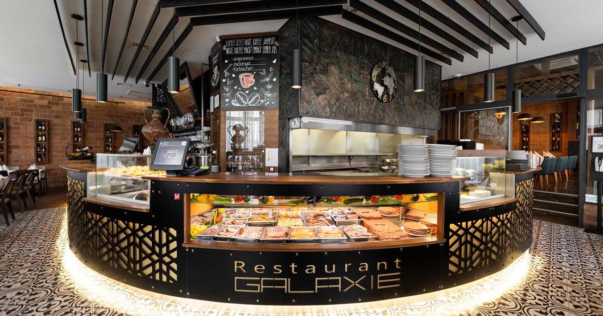 Galaxie restaurant in Vienna, Austria