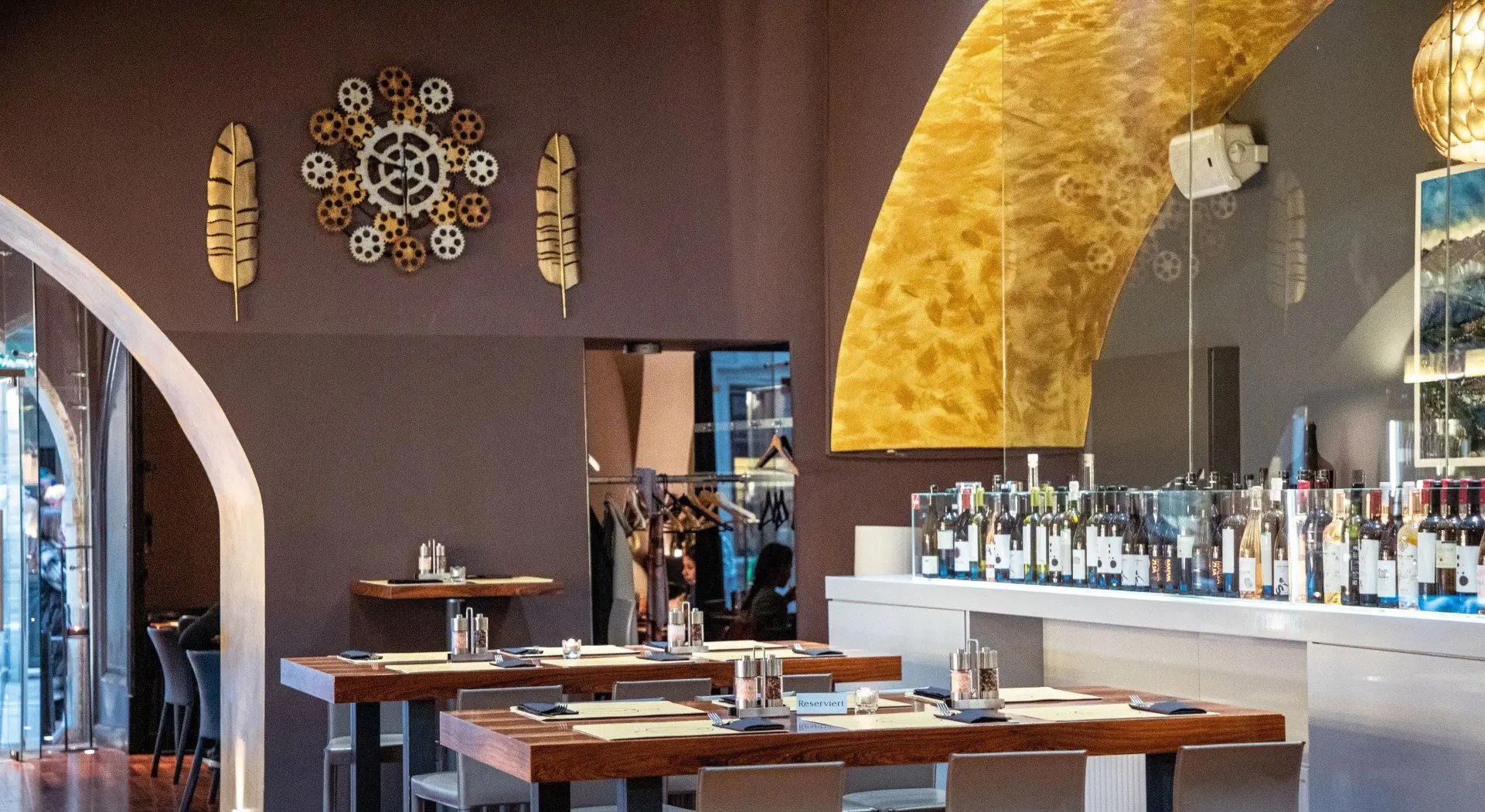 Kussmaul restaurant in Vienna, Austria