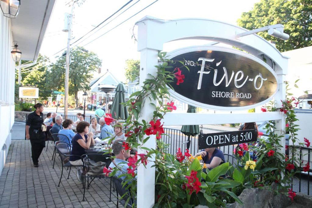 Five-O Shore Road restaurant in Ogunquit, United States