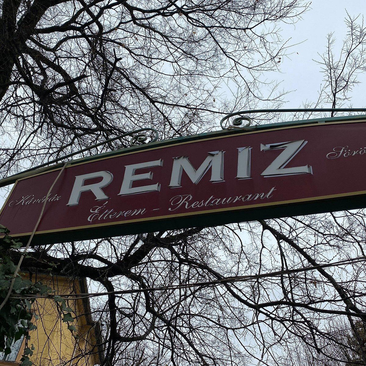 Remiz restaurant in Budapest, Hungary