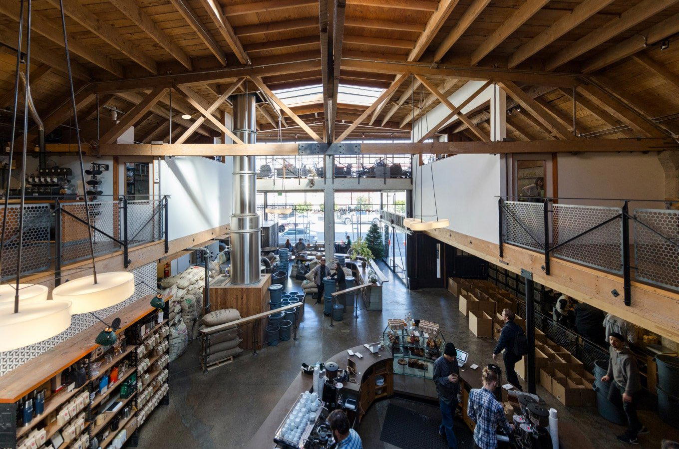 Sightglass Coffee restaurant in San Francisco, United States
