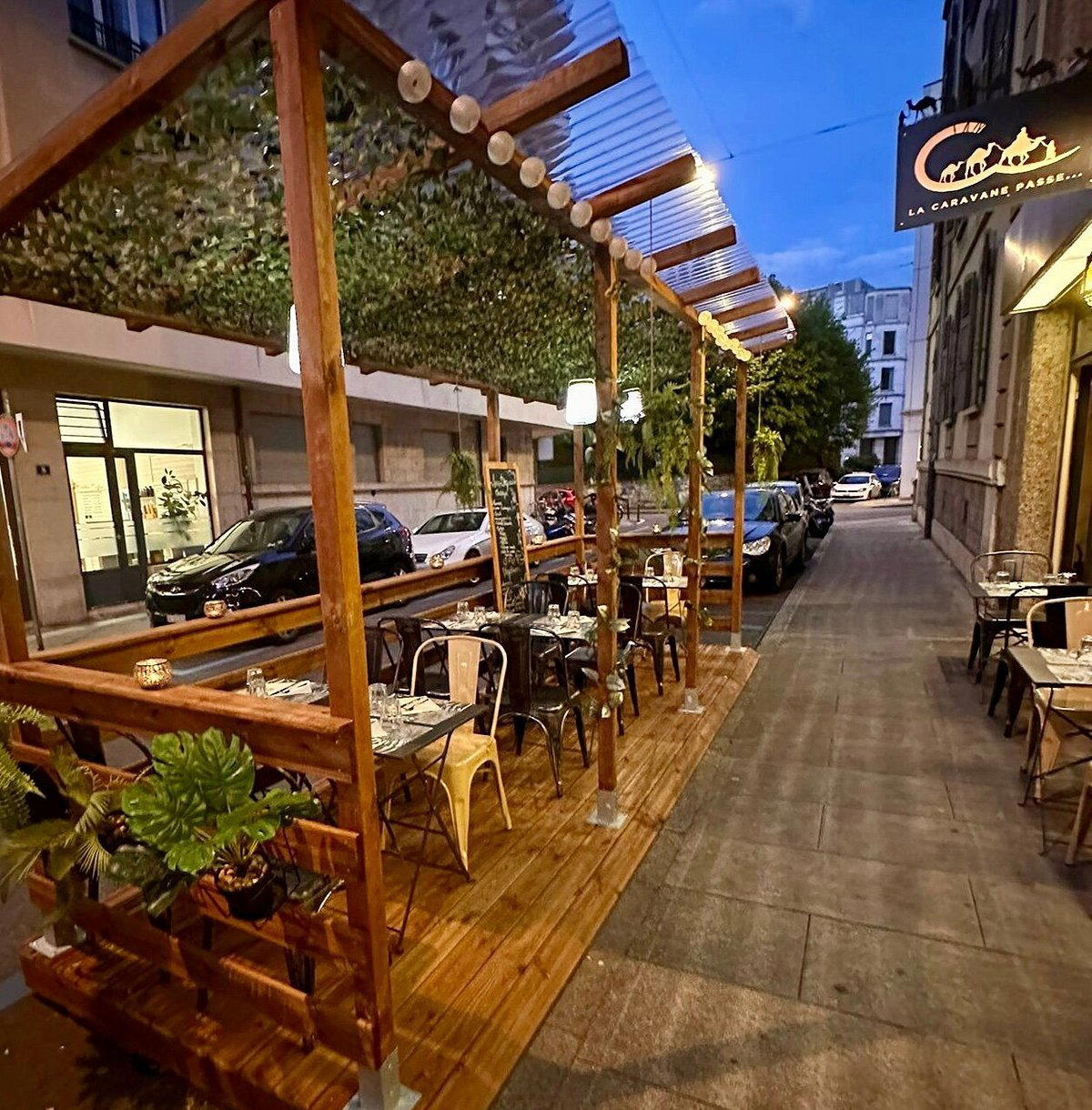 La Caravane Passe restaurant in Geneva, Switzerland