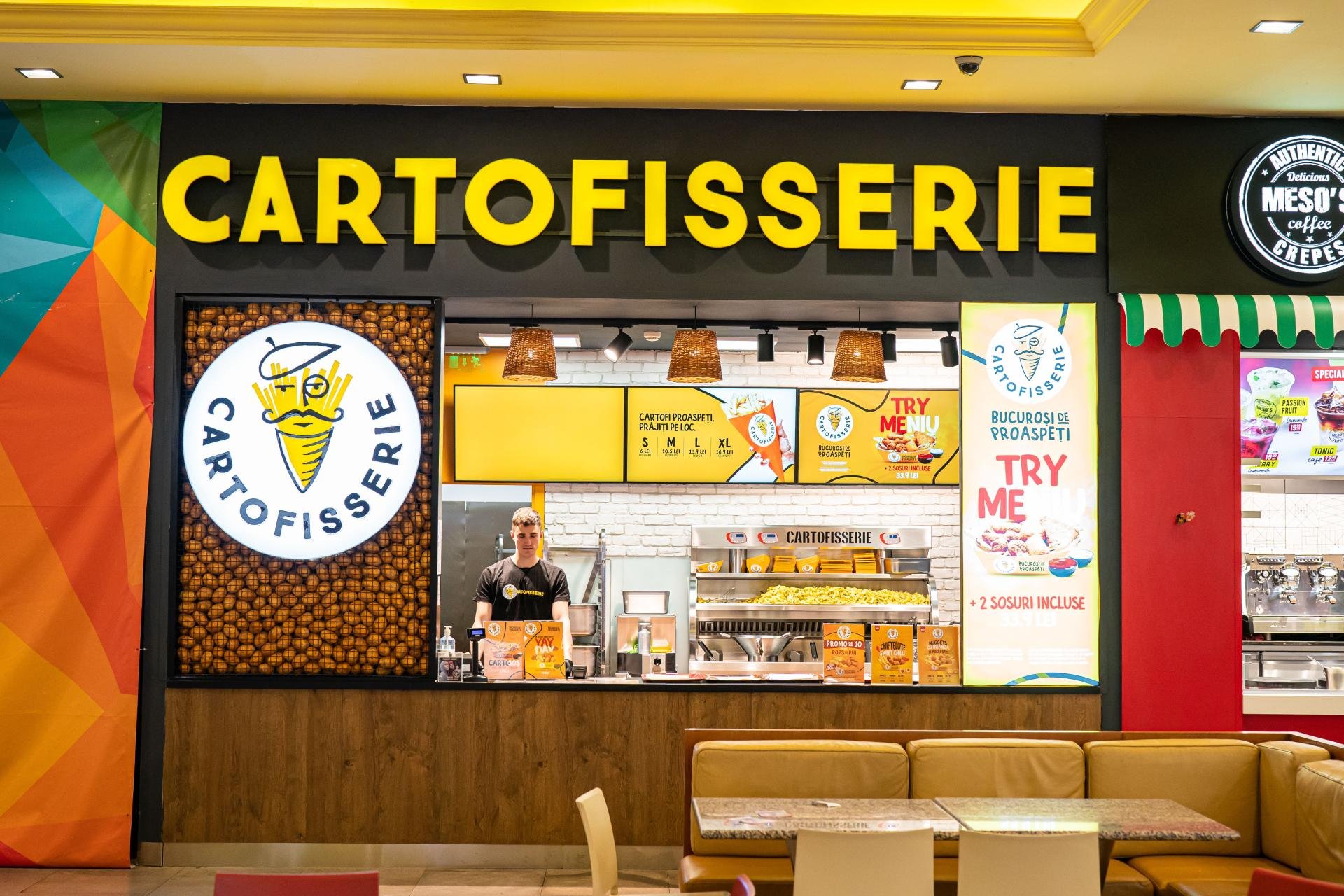 Cartofisserie restaurant in Suceava, Romania