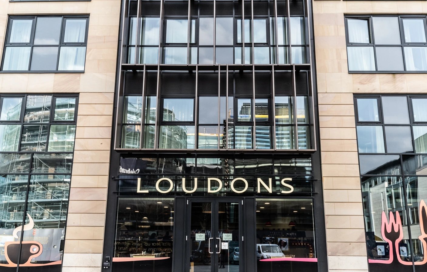 Loudons New Waverley restaurant in Edinburgh, United Kingdom
