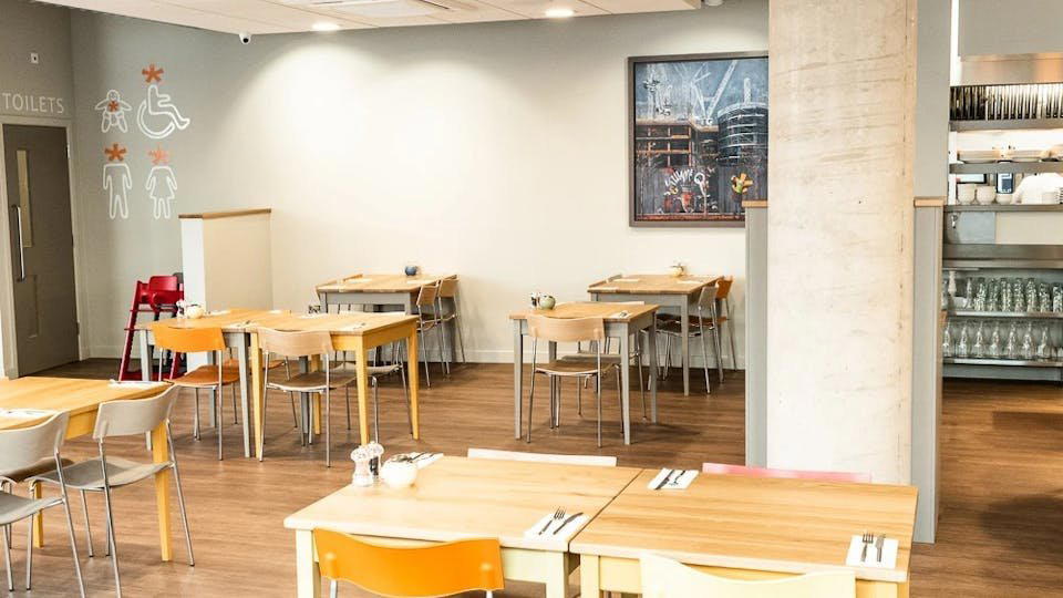 Loudons New Waverley restaurant in Edinburgh, United Kingdom