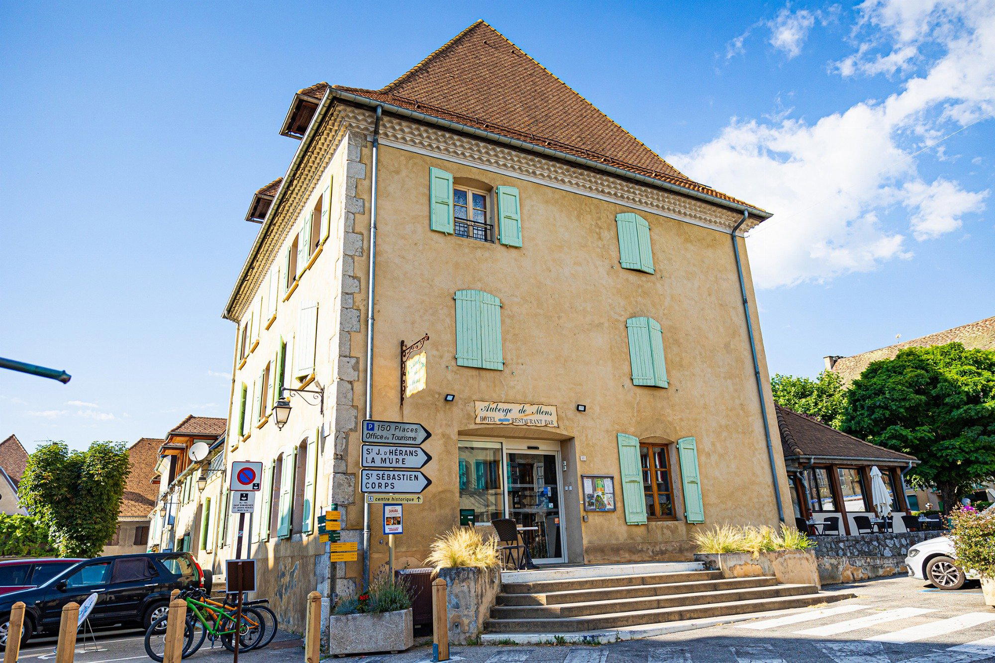 Auberge de Mens restaurant in Mens
