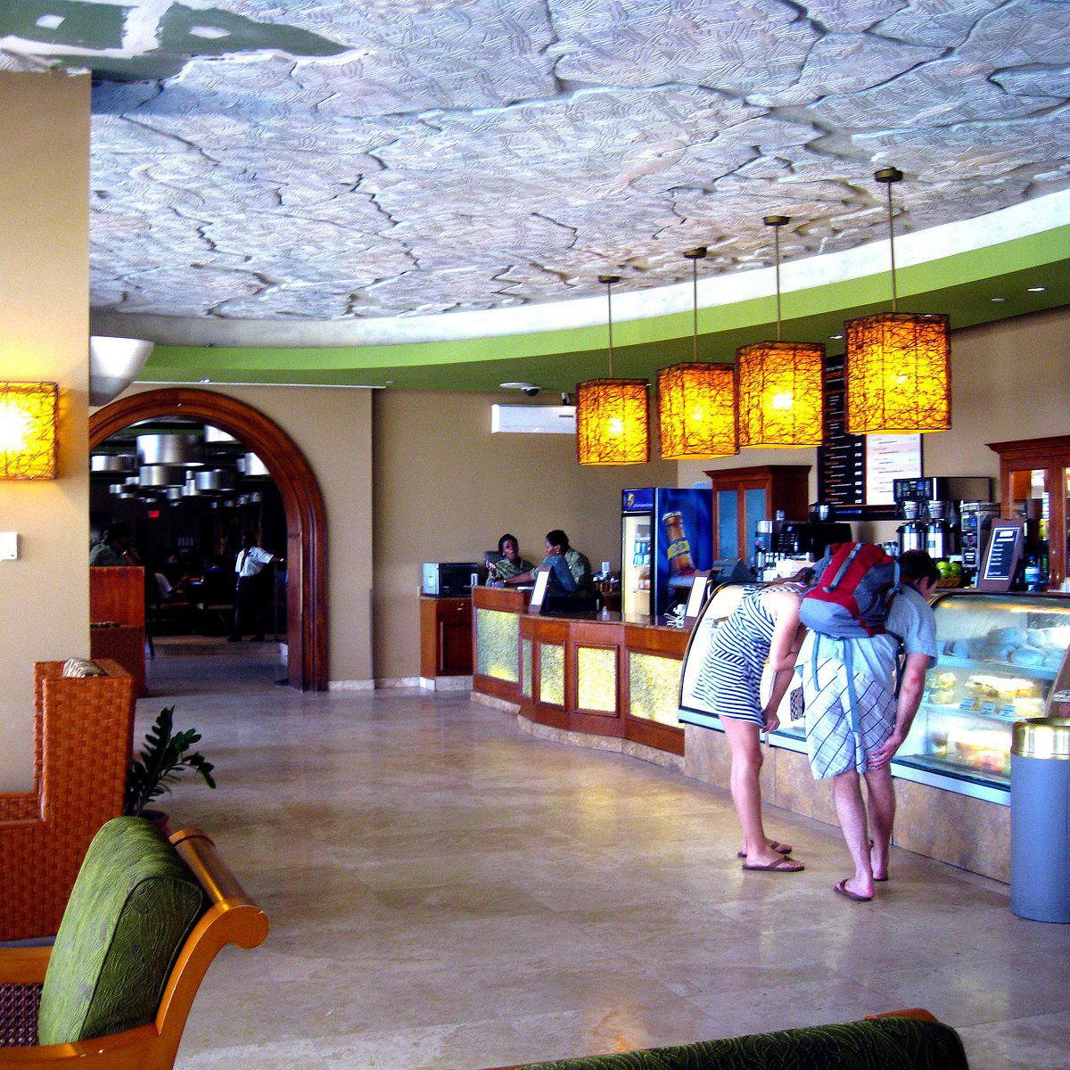 Calypso Café restaurant in Frigate Bay
