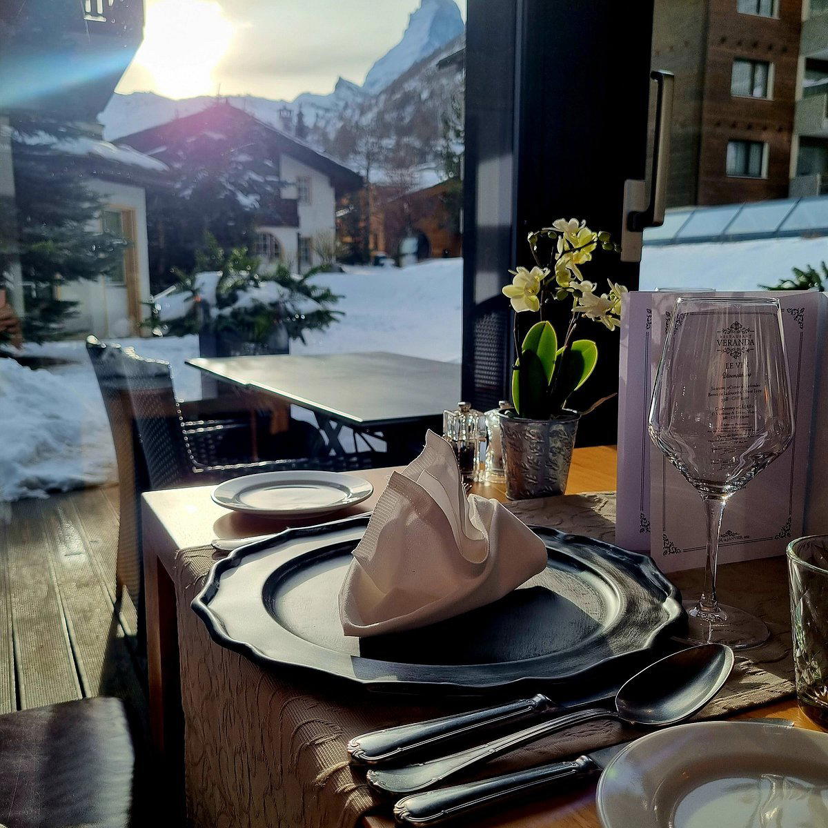 L'Epicure restaurant in Zermatt, Switzerland