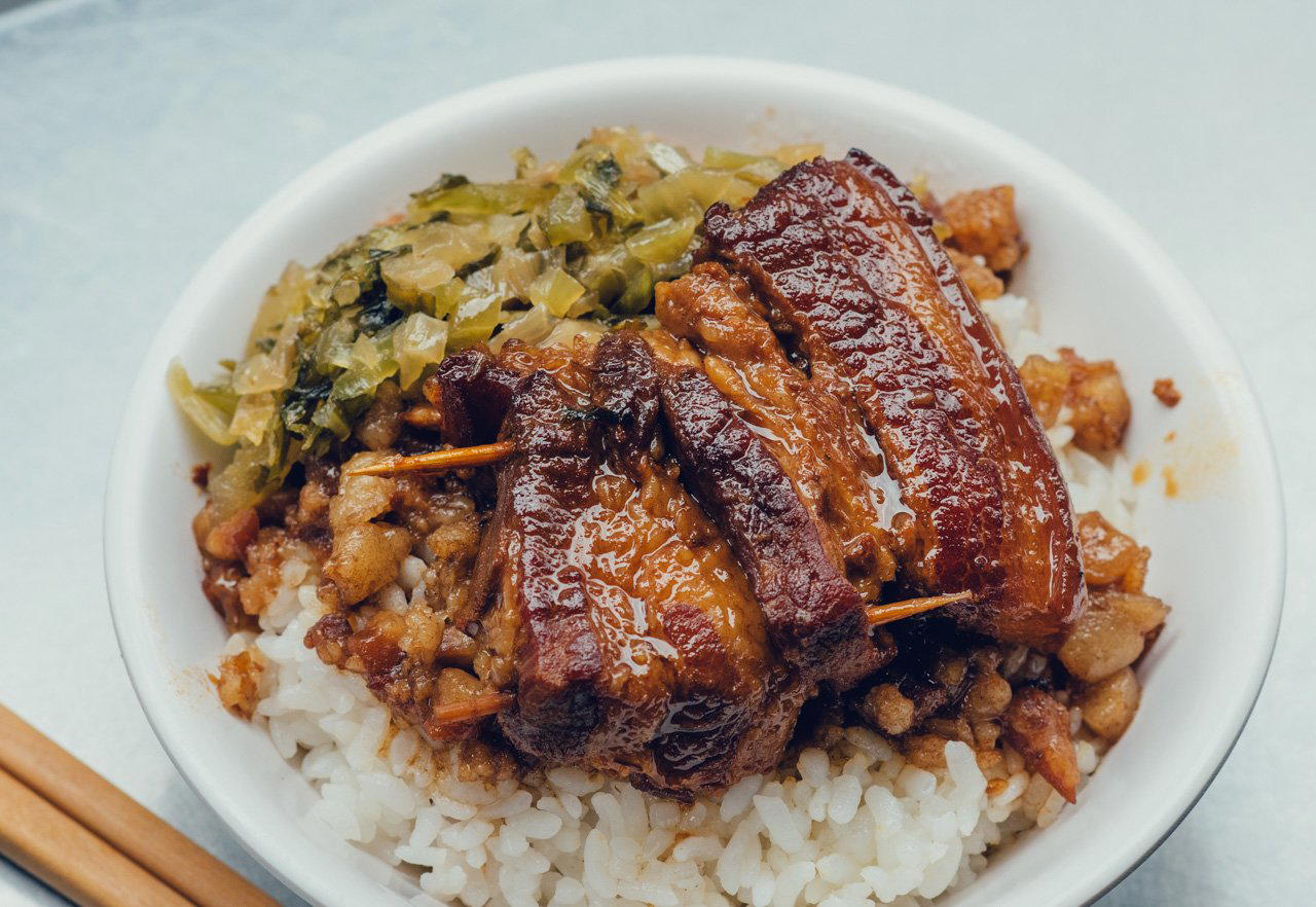 Dazhong Braised Pork Rice restaurant in Taitung