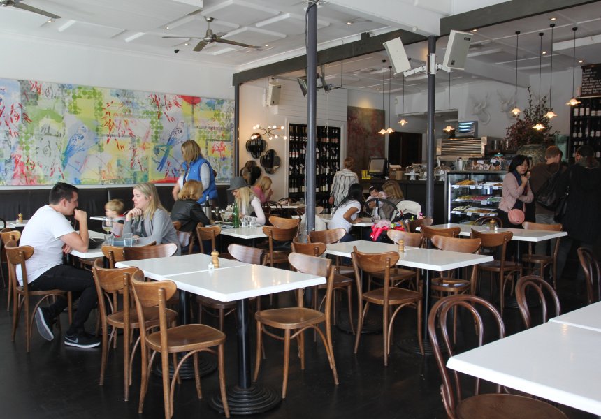 Vans restaurant in Cottesloe, Australia
