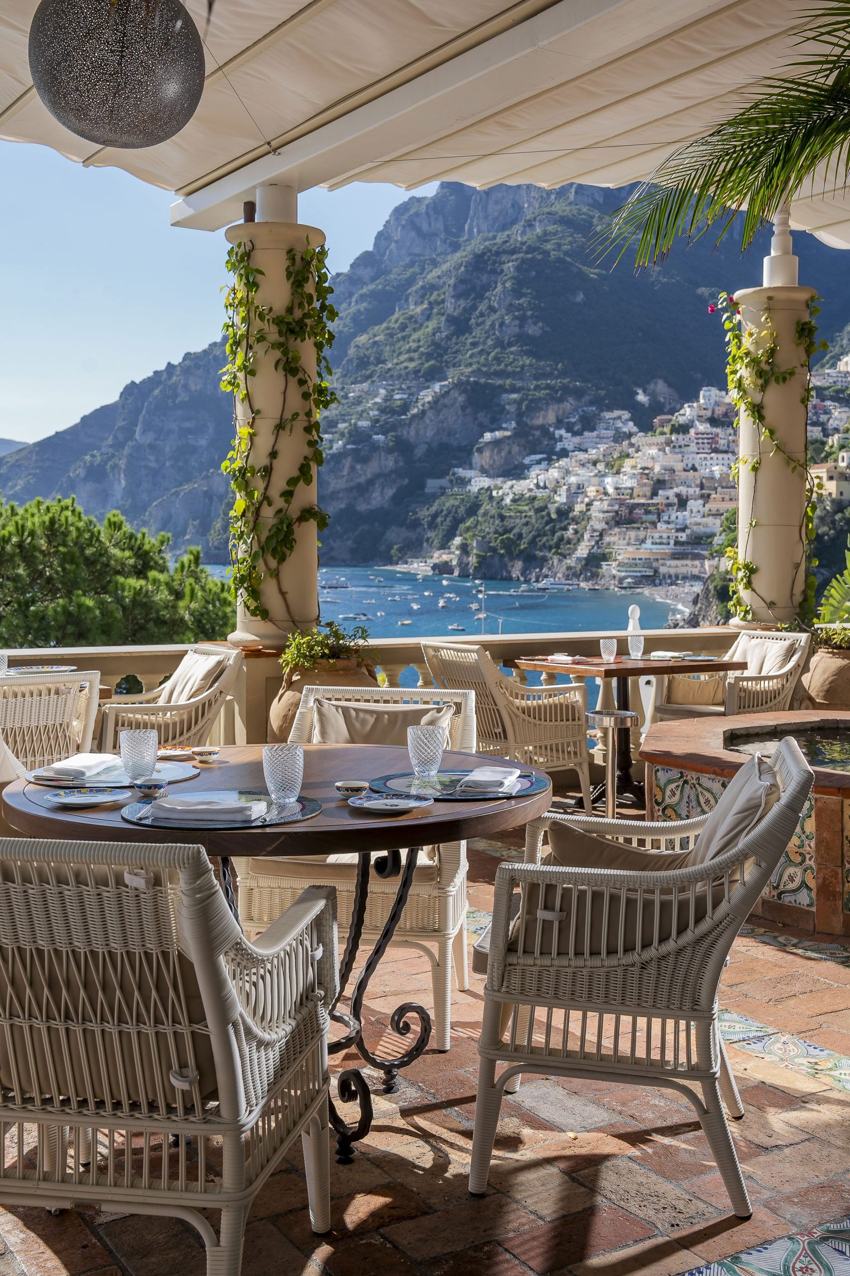 Villa TreVille, Restaurant in Positano