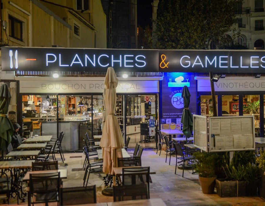 Planches & Gamelles restaurant in Le Lavandou, France