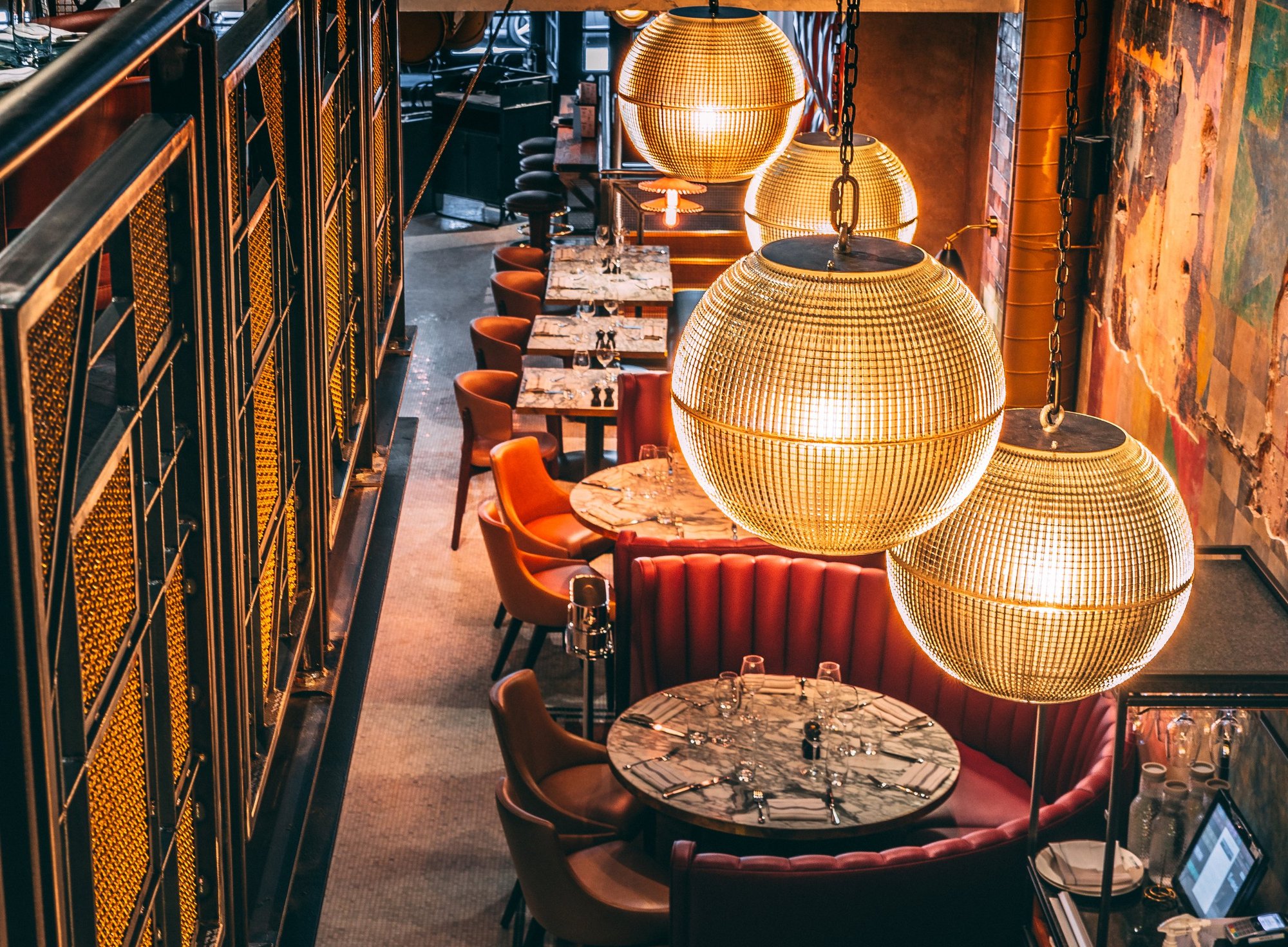 Old Compton Brasserie restaurant in London, United Kingdom