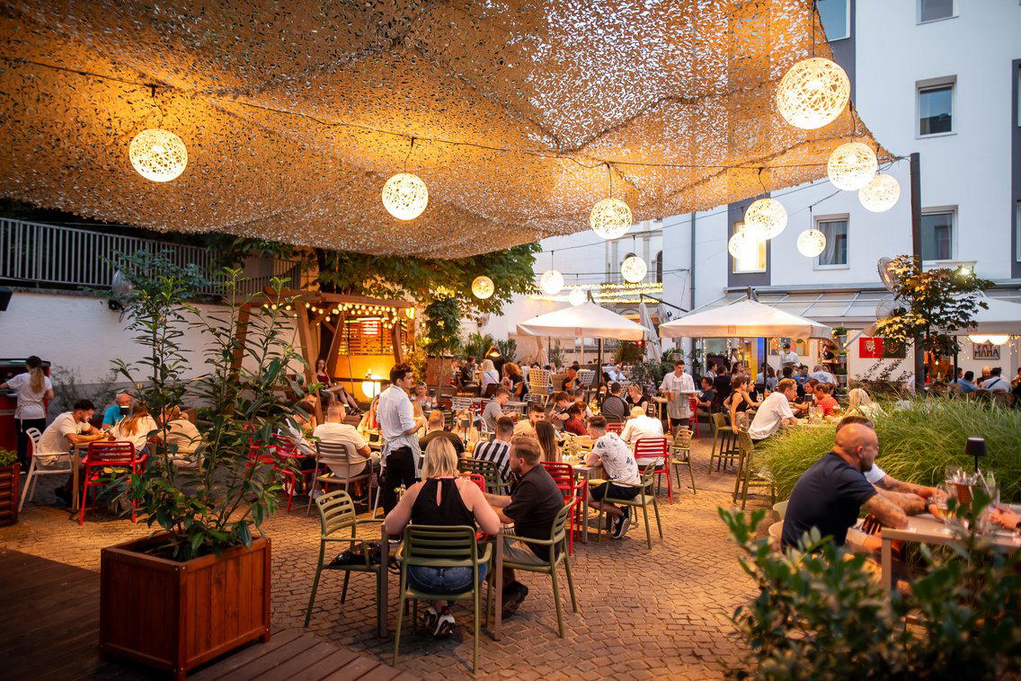Fat Mama restaurant in Budapest, Hungary