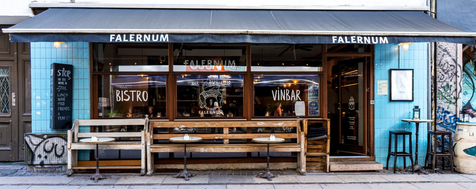 Falernum restaurant in Copenhagen, Denmark