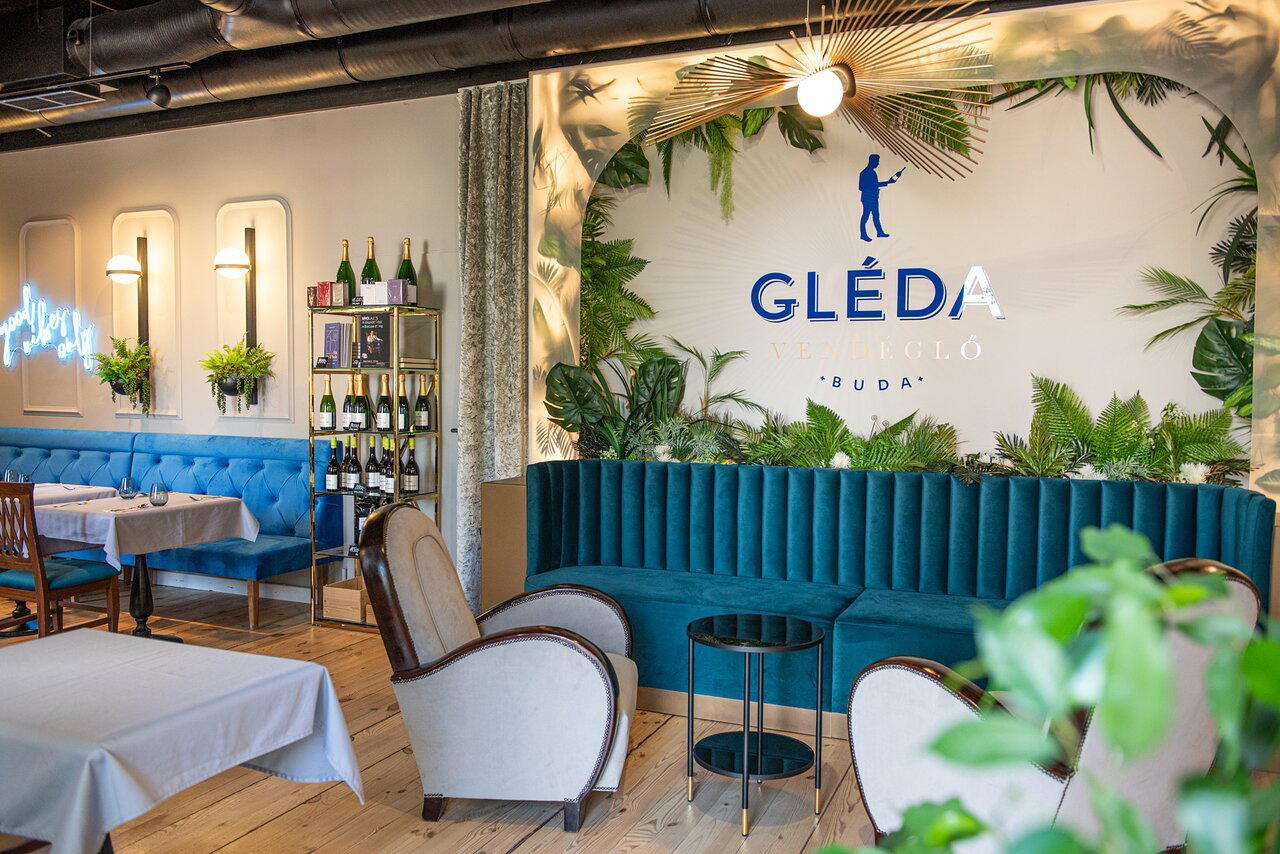 Gléda Vendéglö restaurant in Budapest, Hungary