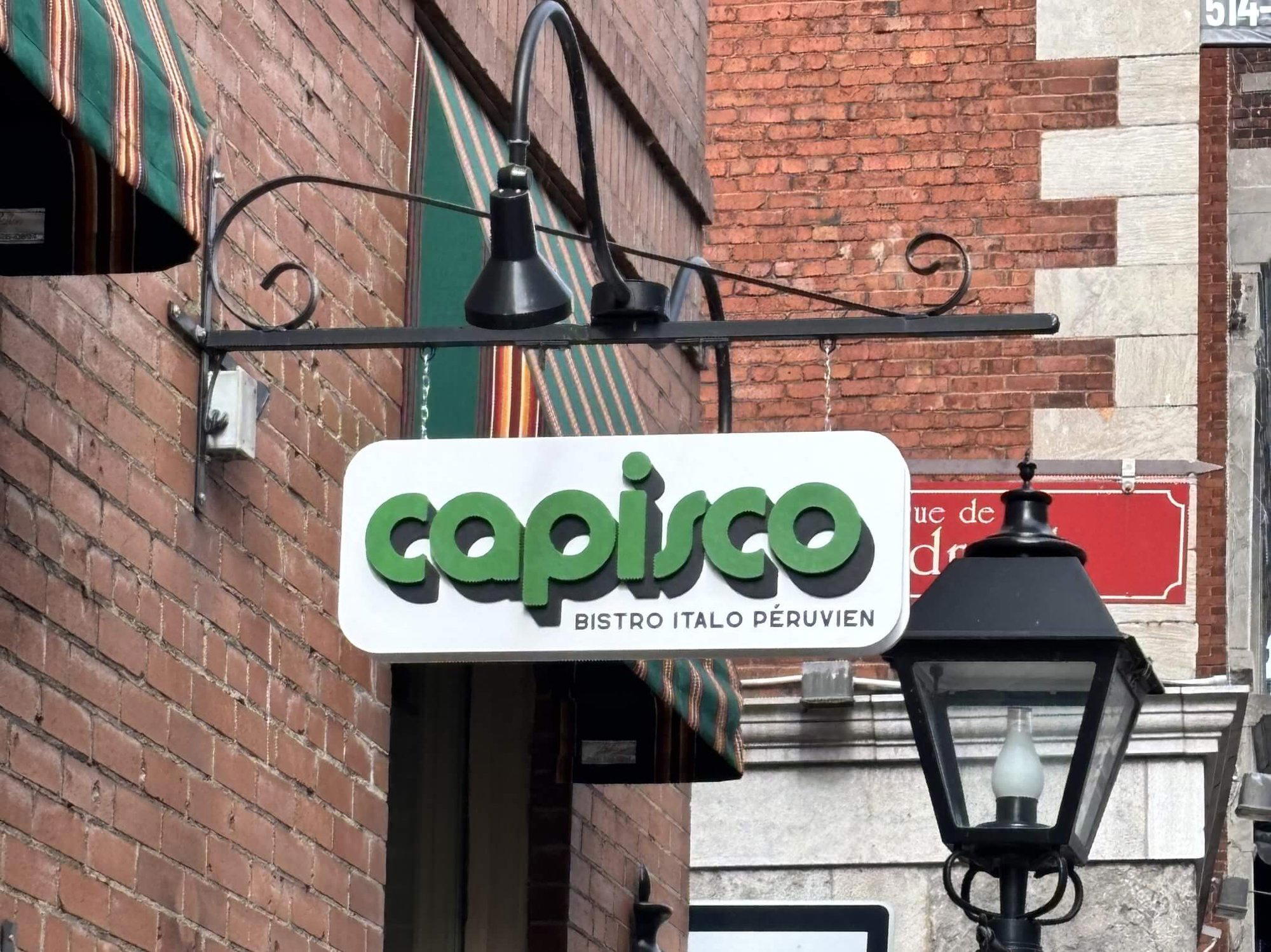 Capisco restaurant in Montréal, Canada